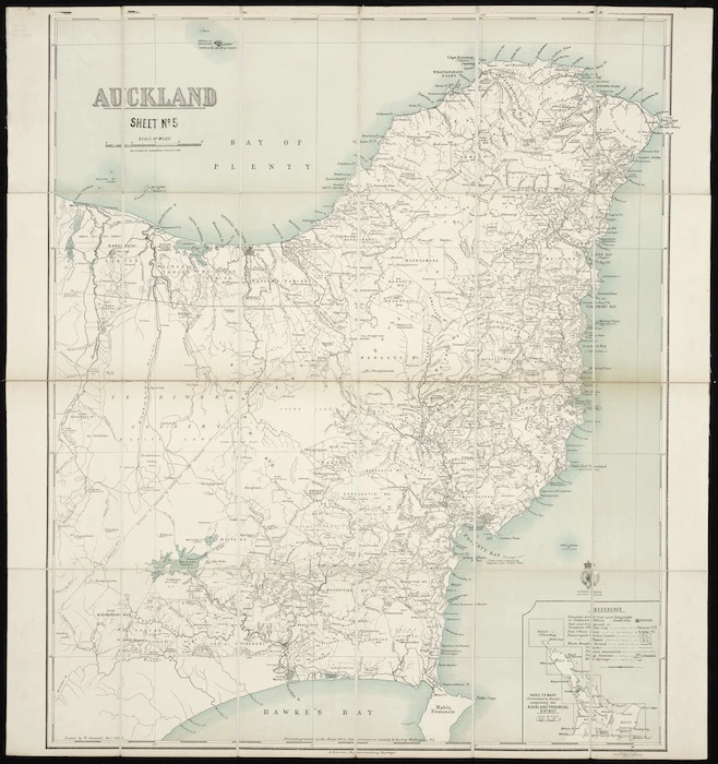 Auckland. Sheet no. 5 / drawn by W. Deverell.