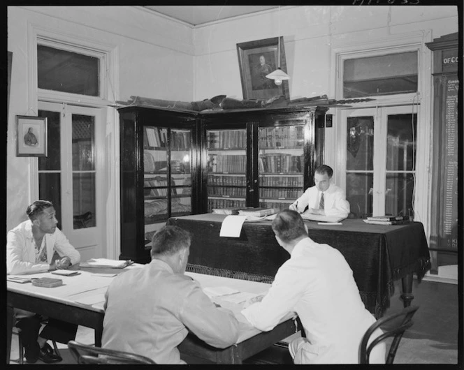 High court in session, Rarotonga, Cook Islands