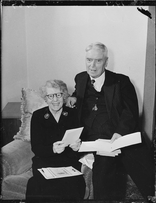 Walter Nash and Mrs Nash