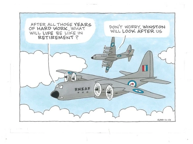 Retiring Hercules Aircraft