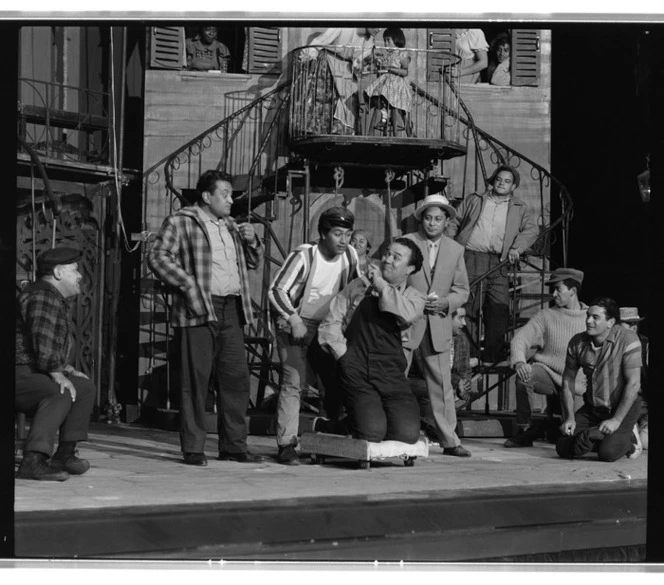 Final dress rehearsal for the New Zealand Opera production Porgy and Bess