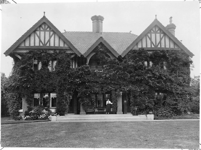 Head, Samuel Heath, d 1948 :Photograph of the house Mona Vale, Fendalton, Christchurch