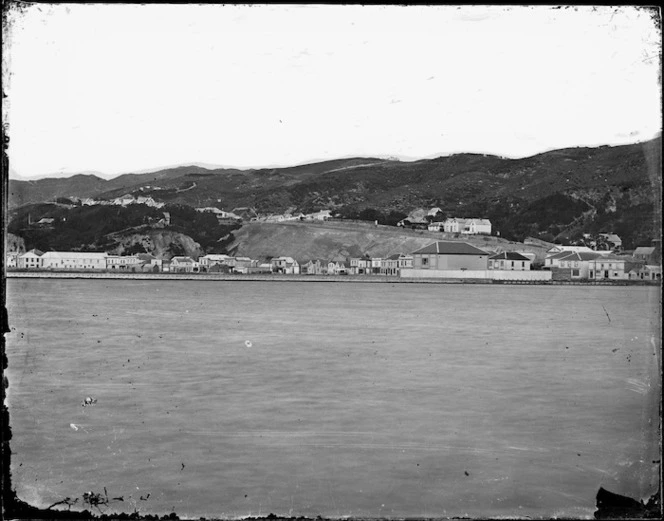 Wellington Harbour and Lambton Quay