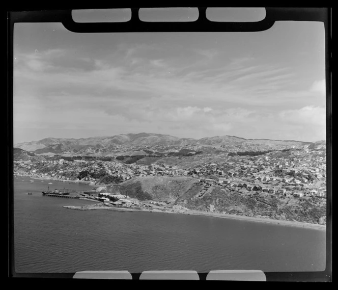 Wellington Harbour, looking toward Kaiwharawhara