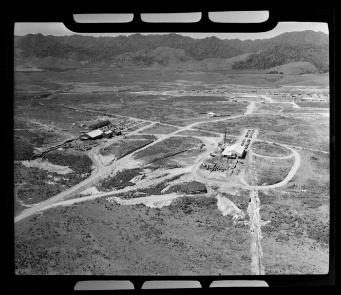 Henderson and Pollard sawmill, Te Whaiti, Whakatane District