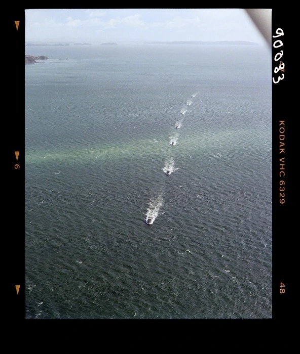 Royal New Zealand Navy patrol boats with the naval flotilla