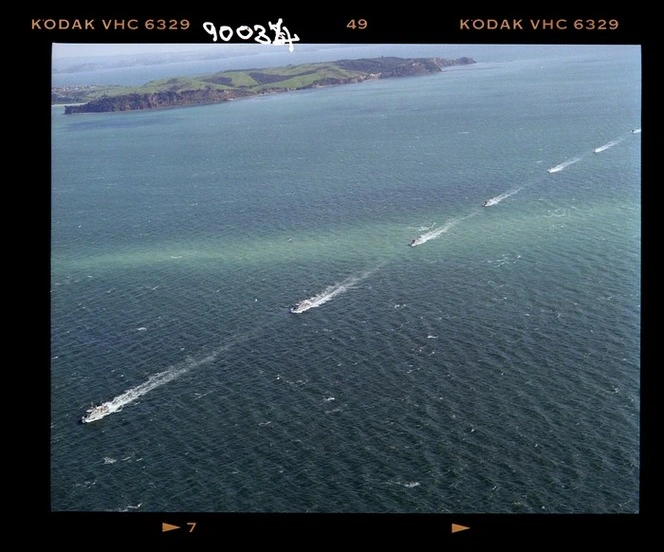 Royal New Zealand Navy patrol boats with the naval flotilla