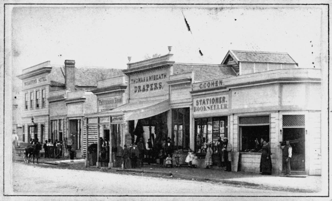 Businesses on Broadway, Reefton