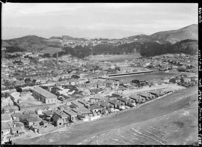 Part 4 of a 4 part panorama of Newtown, Wellington
