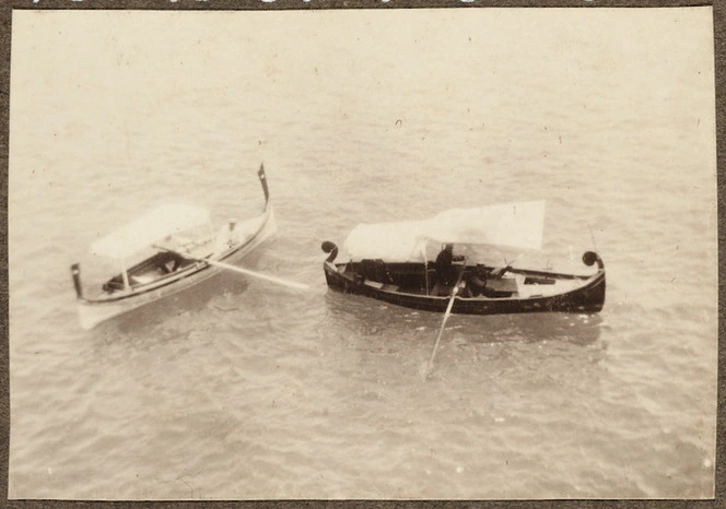 Wagons of wounded soldiers, Alexandria, Egypt