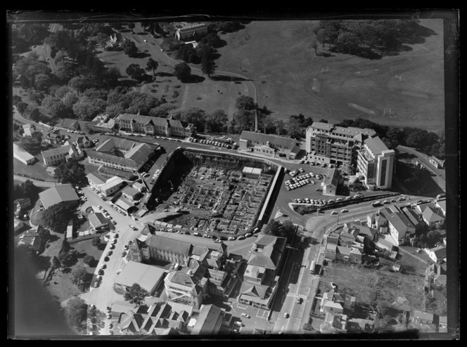 Auckland Hospital under construction, Grafton, Auckland