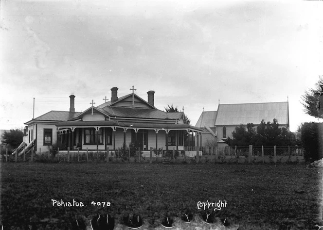 Brigidine Convent and St Brigids Catholic Church, Tyndall Street, Pahiatua