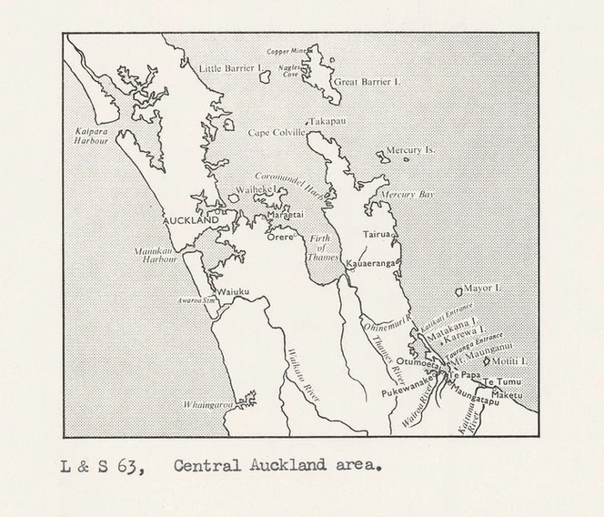 Maps produced for 1966 printing of The journal of Ensign Best, 1837-1843.