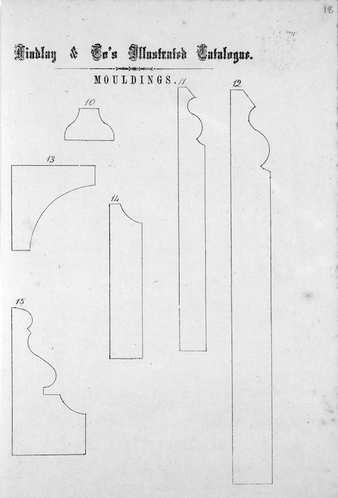 Findlay & Co. :Findlay and Co's illustrated catalogue. Mouldings [models] 10-15. [1874].