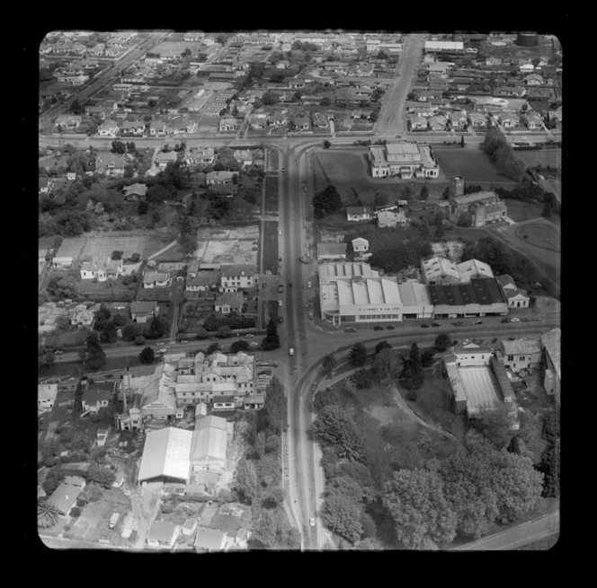 Waikato Breweries Limited, Hamilton, and surrounding area