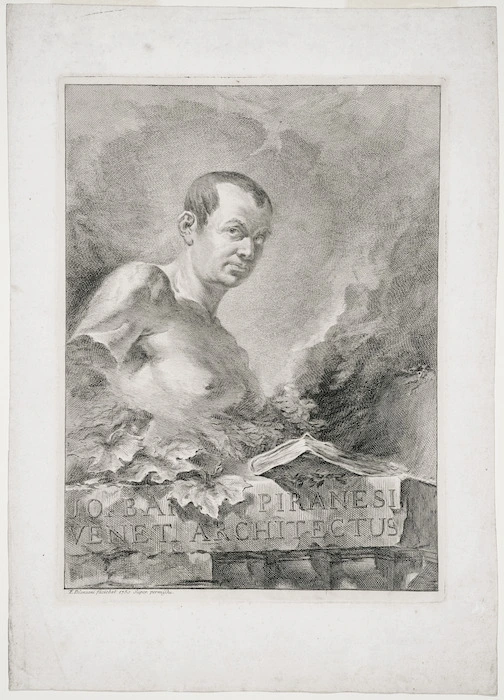 Polanzani, Francesco, 1700-1783 :Jo. Bap. Piranesi Veneti architectus. F. Polanzani faciebat. 1750. Super permissu.