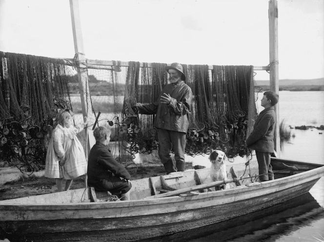 Captain John Henry Subritzky and children