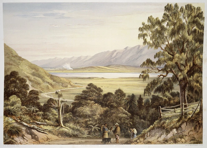 [Barraud, Charles Decimus] 1822-1897 :Pukawa Lake. 1877.