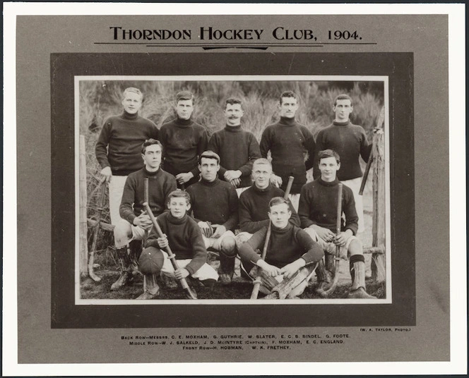 Taylor, W A :Thorndon Hockey Club, 1904