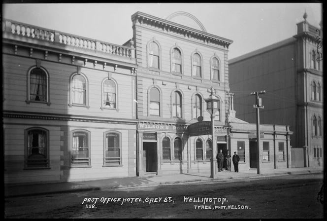 Post Office Hotel, Grey Street, Wellington
