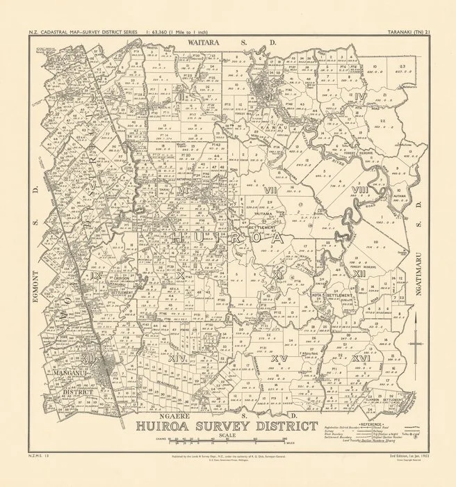 Huiroa Survey District [electronic resource].