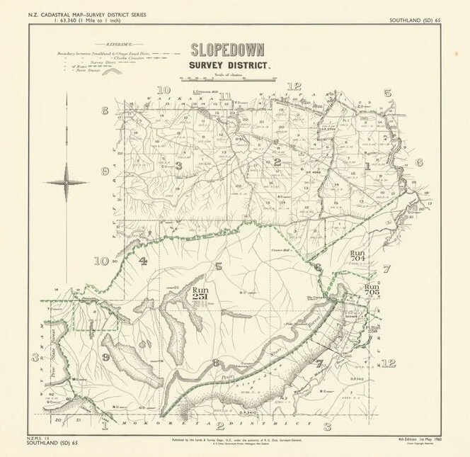 Slopedown Survey District [electronic resource].