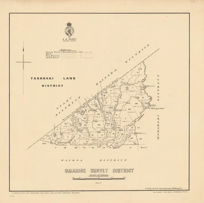 Omahine Survey District [electronic resource].