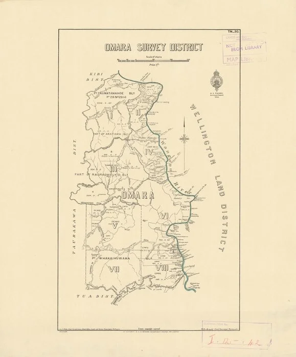 Omara Survey District [electronic resource].