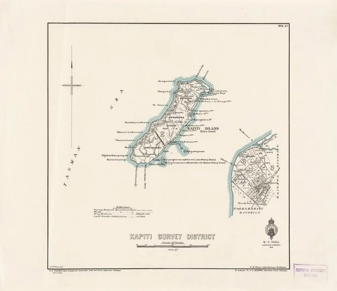 Kapiti Survey District [electronic resource] / H.J.W. Mason, delt.