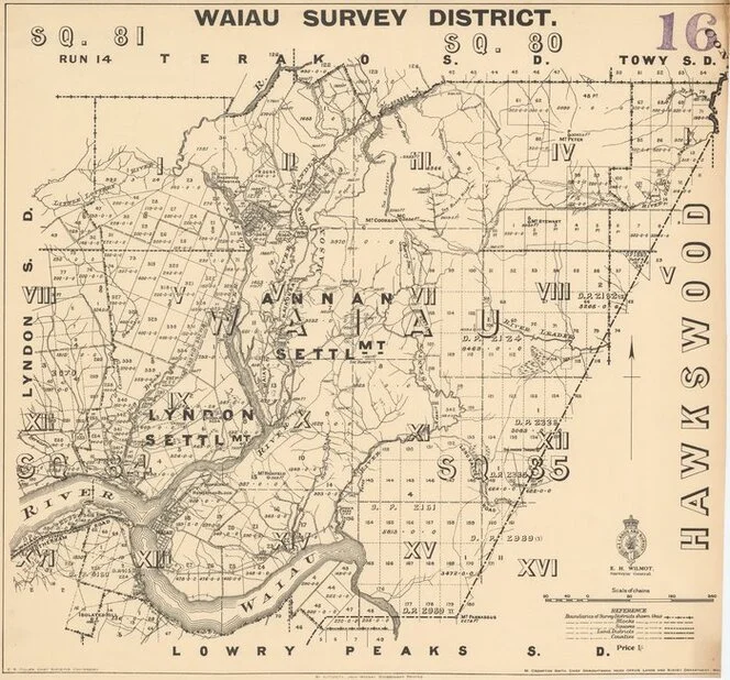 Waiau Survey District [electronic resource].