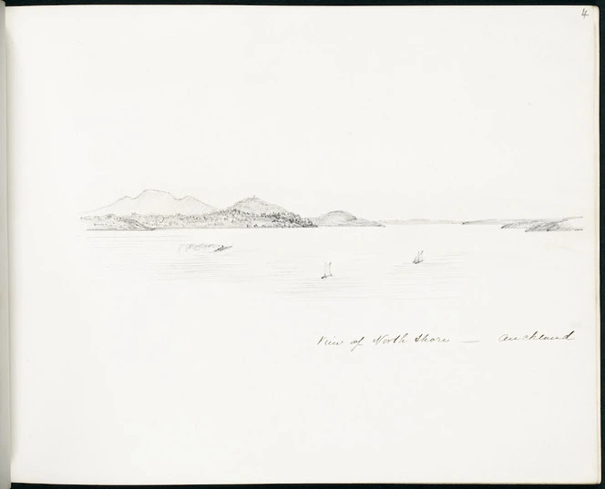 Spratt, Henry Thomas, b 1827 :View of North Shore - Auckland. [1860s?]