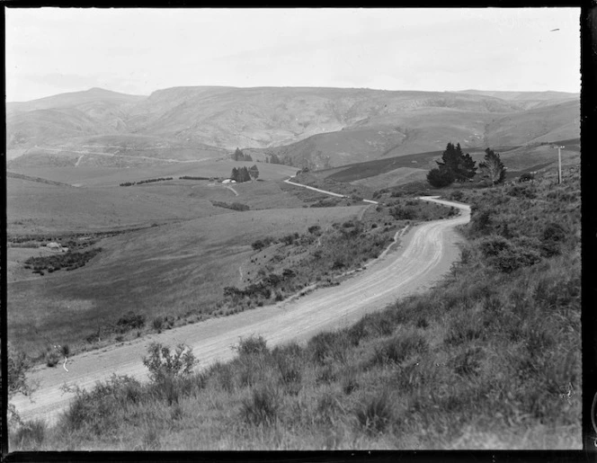 Creator unknown: Photograph of Shag Valley, Waihemo, Otago