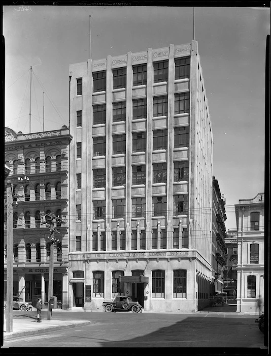 Colonial Carrying Company building, Victoria Street, Wellington