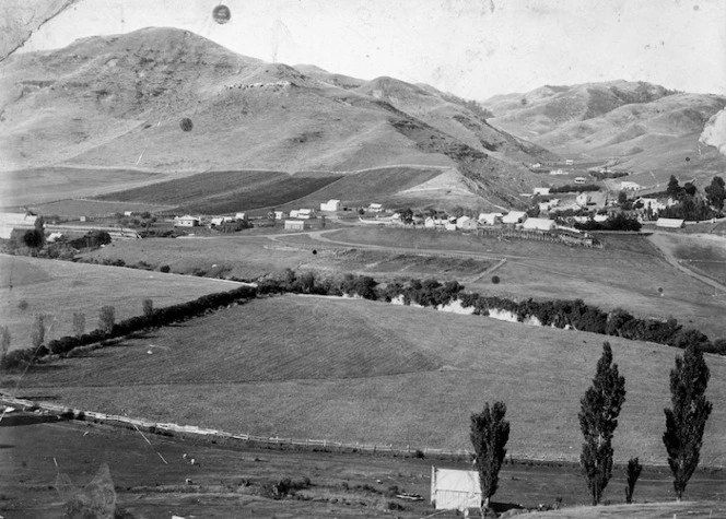 Farmland and settlement at Moawhango