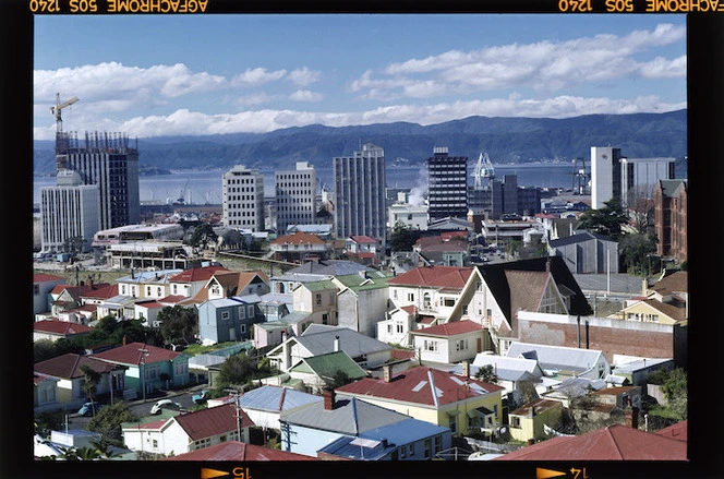 View over Thorndon, Wellington