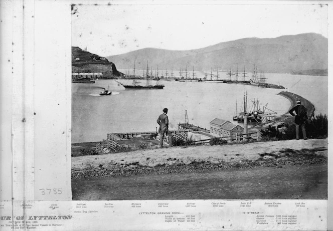 Part 2 of a 2 part panorama of Lyttelton Harbour