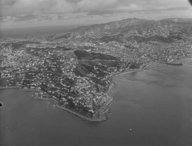 Wellington, over Point Jerningham and Roseneath