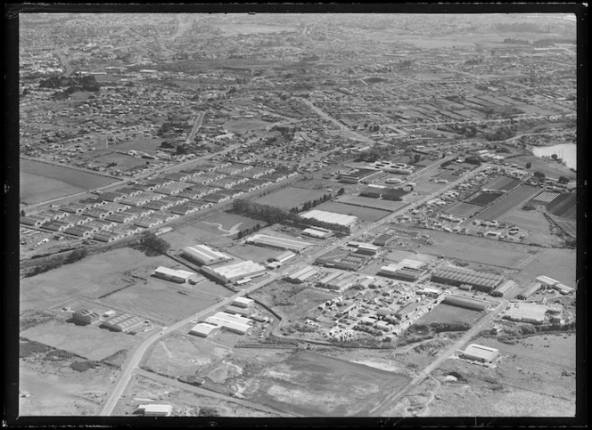 Factories, Carbine Road area, Mount Wellington, Auckland