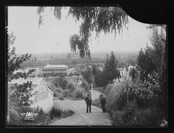 New Zealand Government Tourist Department :Photograph of Te Aroha