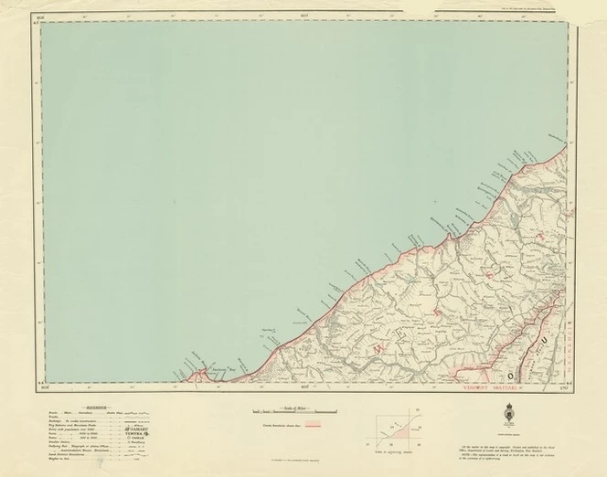 New Zealand. Department of Lands and Survey : New Zealand Four-mile Sheet No [24] [map]. 1946
