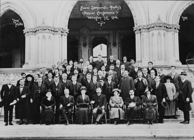 Photograph of the Social Democratic Party's Annual Conference 1914