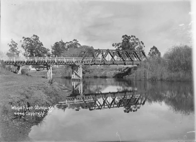 Bridge over the Waipa River, Otorohanga, Waikato