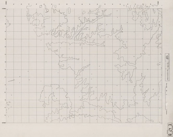 NZMS 270-E47B [Bluff] - Contour