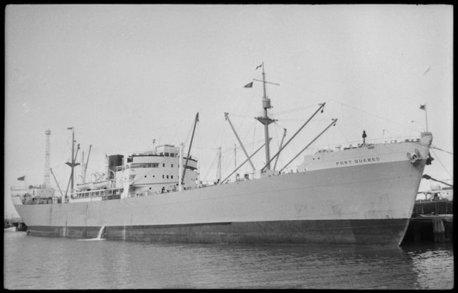 Port Quebec, ship.