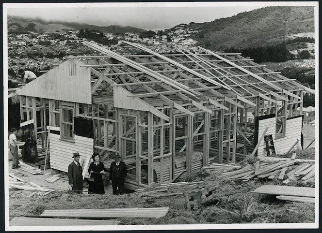 Dutch pre-fabricated house after 11 days construction