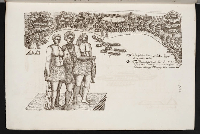 [Gilsemans, Isaac] fl 1637-1645 :[Islanders of Nomuka, Tonga. January 1643]