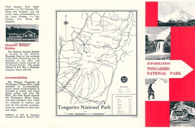 Information Tongariro National Park.