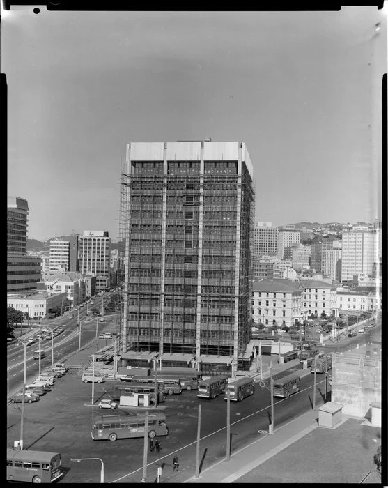 Building sites in Wellington City