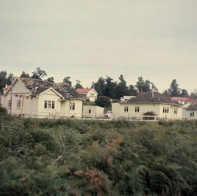 Damage to Railway houses