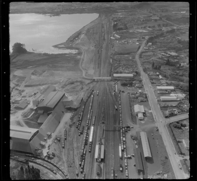 Westfield railway marshalling yards, Mt Wellington, Auckland